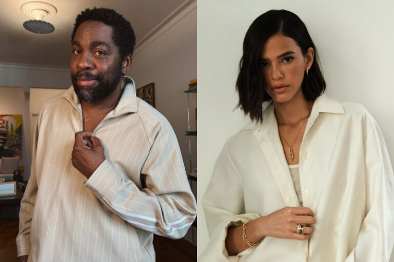 Lázaro Ramos e Bruna Marquezine serão os mestres de cerimônia da primeira edição do Globo de Ouro no Brasil.