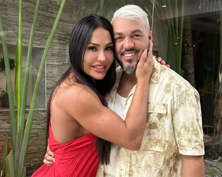 Justiça notifica casal Belo e Gracyanne Barbosa em caso de móveis supostamente apropriados.