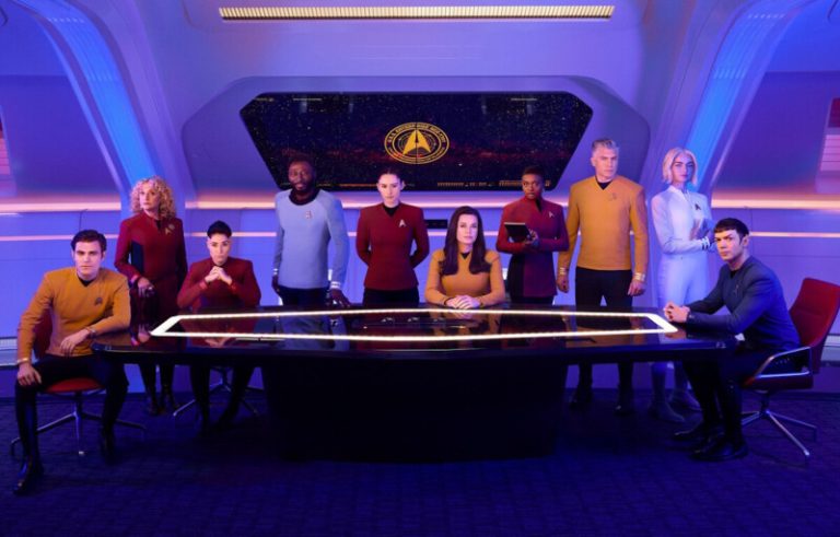 Dinossauros espaciais marcam presença no trailer da 4ª temporada de “Star Trek: Strange New Worlds