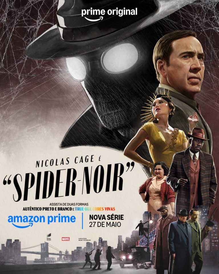 Nicolas Cage assume o papel de herói vintage em trailer inédito de “Spider-Noir