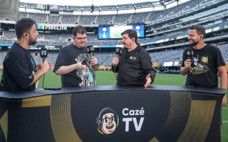 CazéTV estabelece novo marco no YouTube com duelo França e Espanha